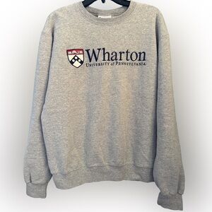 UPenn University of Pennsylvania Wharton School of Business Champion Sweatshirt